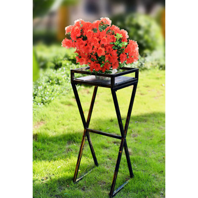 Support pour plante en métal 35,5 po Stone Stone