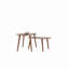 Ensemble de 2 tables basses gigognes Red Oak