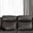 56.69'' Manual - Recline Faux Leather Loveseat-116533580