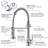 AlenArtWater Pull Down Kitchen Faucet