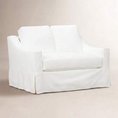 Cranbrook 55.5'' Slipcovered Loveseat