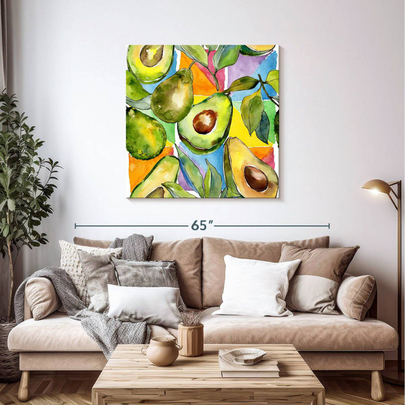 Yarlin Avocados, 39" H x 39" W