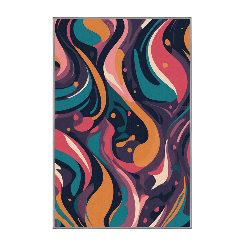 Aurora Nexus Rug, Rectangle 6' x 9'