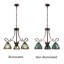 CHLOE Lighting LIAISON Mini-lustre 3 lumières au fini bronze antique de style victorien de 25 po de large
