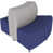 Bleu marine / gris