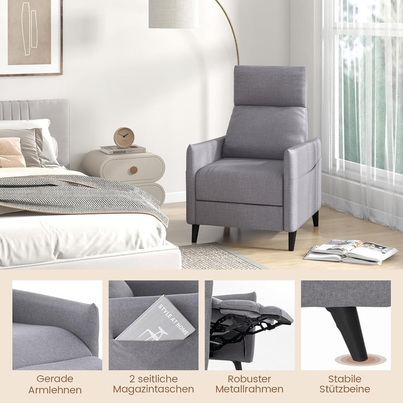 Meaghan Upholstered Recliner