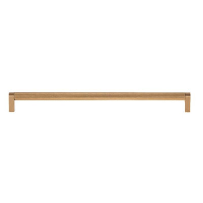 Warm Brass Knurled "Vero" Cabinet Hardware