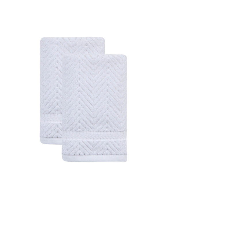 Vandewa Plush Washcloth, White