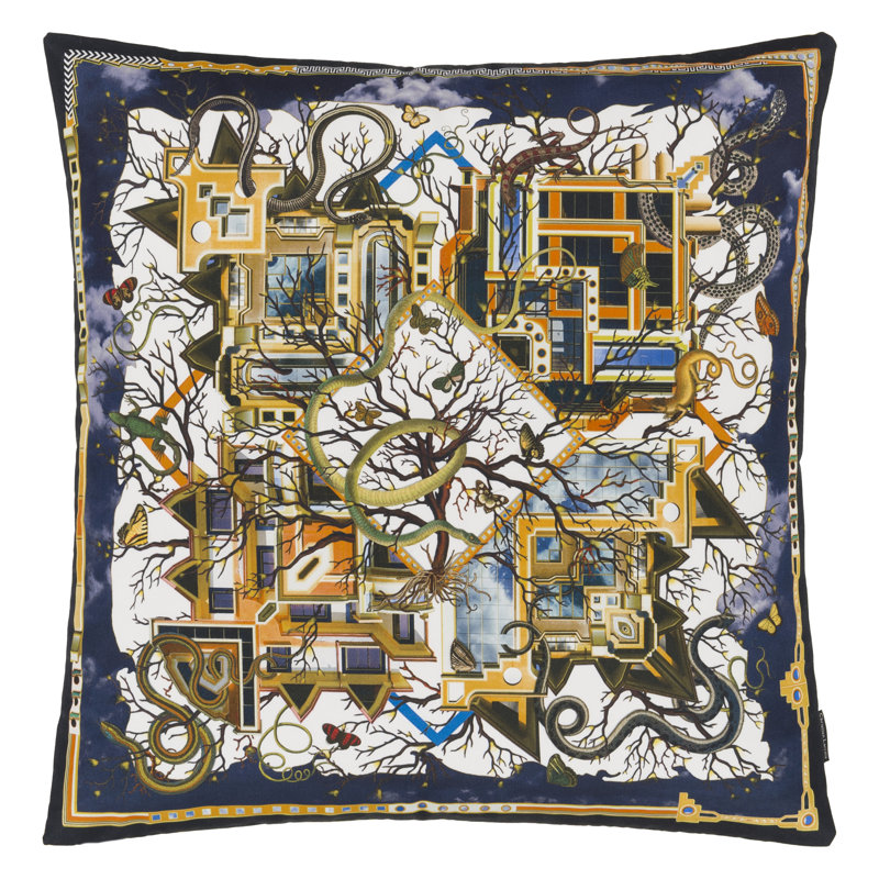 Archeologie Mosaique Decorative Pillow