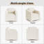Fauteuil demi-tonneau avec accoudoirs Sherpa