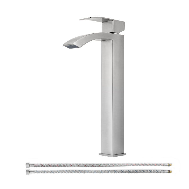 Vessel Sink Faucet Single-handle Bathroom Faucet, Silver