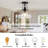 Flush Mount Ceiling Light Fixture Farmhouse Light Fixture