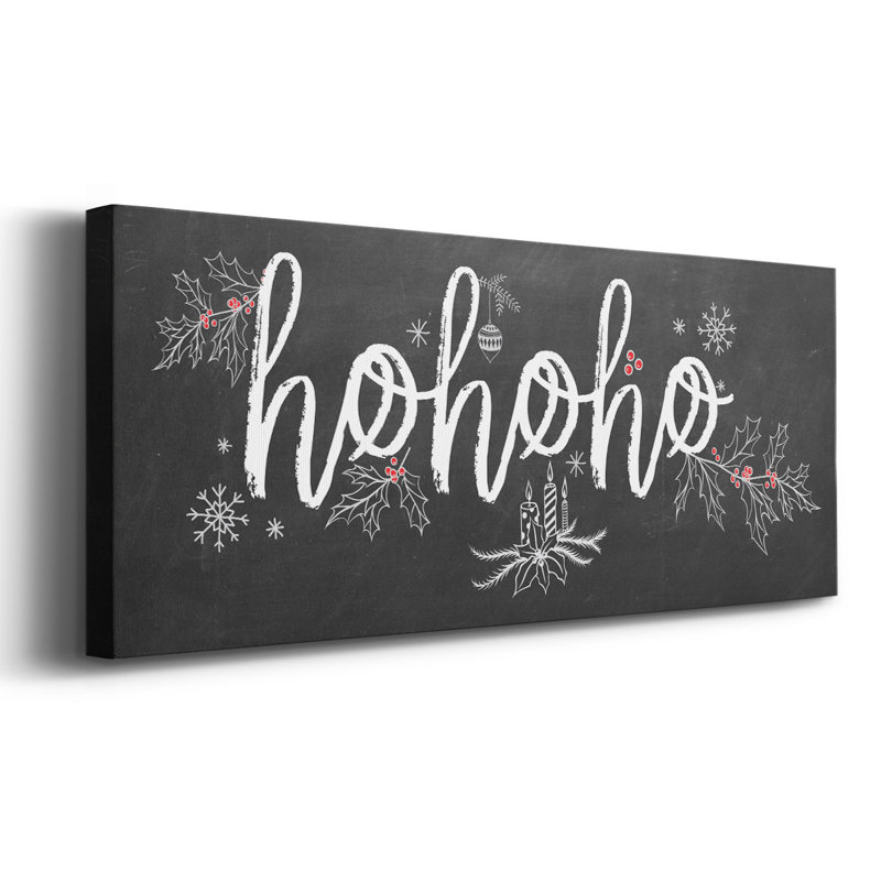« ho ho ho », H 24 po x l 60 po x P 1,5 po