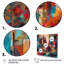 Brickhill Exploration de la tranquillité abstraite II - art mural géométrique abstrait-88518786-88518781