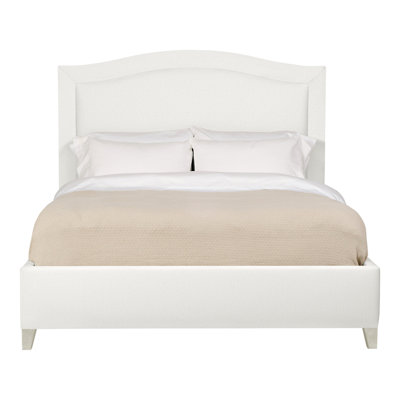 Caroline/Casey Queen Upholstered Low Profile Panel Bed