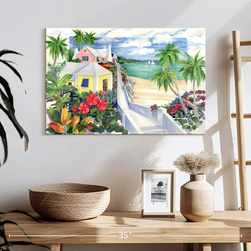 Gillard Island Cliffs, 16" H x 24" W