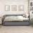 Modern Daybed Pull-out Trundle Side Pockets Dark Gray Upholstery Nailhead Trim Bedroom Living Room Furniture 1pc-502461256