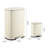 Steel Step On Kitchen Trash Can - 13.2 Gallons-93067882