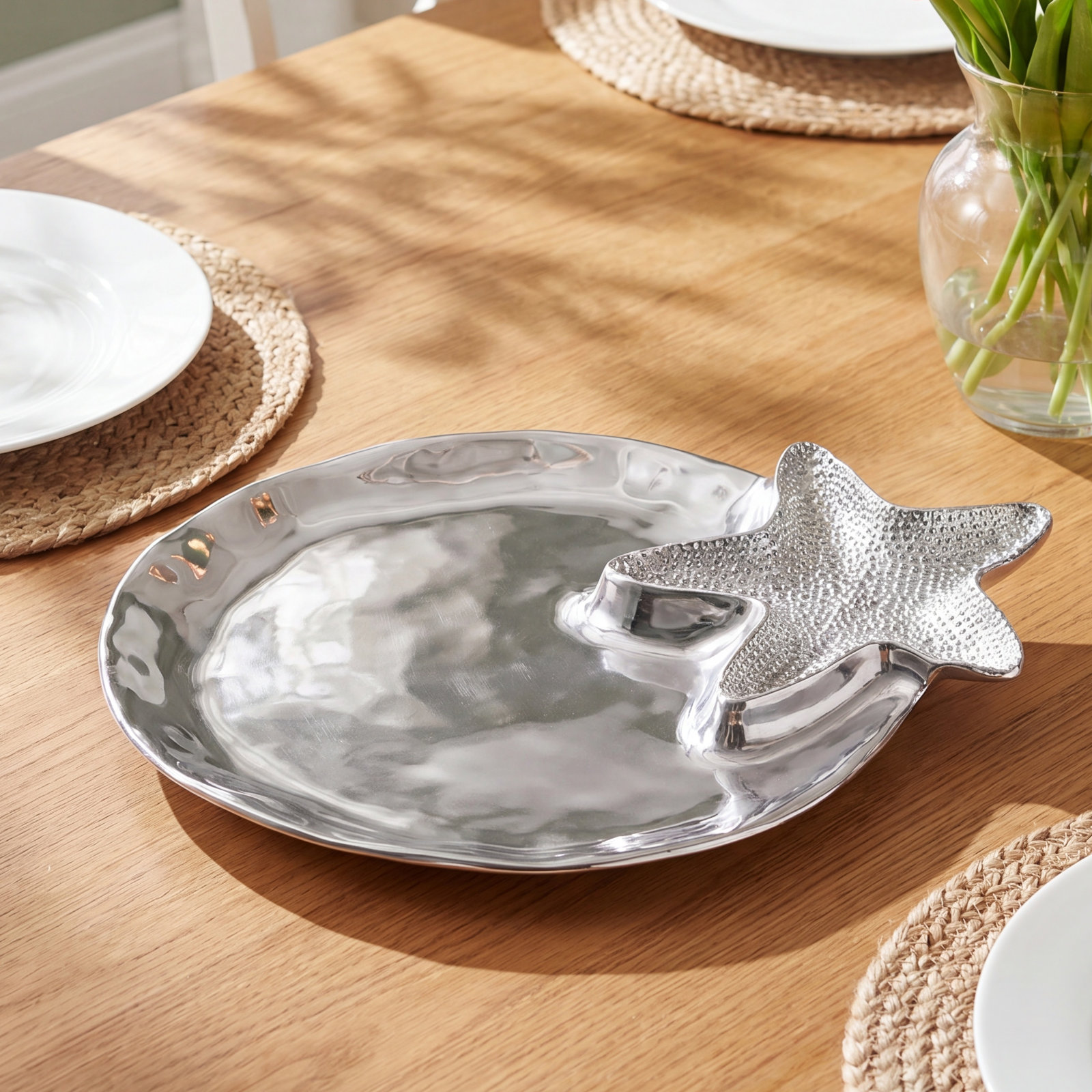 Seaside Novelty Aluminum Platter
