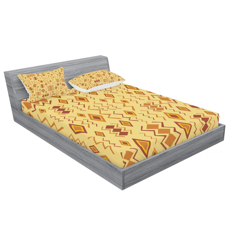Ensemble de draps en forme de « excentrique », Ensemble de drap pour grand lit avec drap-housse