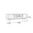 Elegant wooden TV cabinet, sleek drawers.