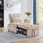 4 In 1 Multi-Function Single Sofa Bed With Storage Pockets, Tufted Single Pull-Out Sofa Bed With Adjustable Backrest-2014371824