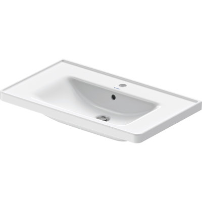 Évier 31,5 po Duravit D-Neo blanc ultrabrillant