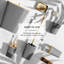 Complete 20 Piece Bathroom Accessory Set with Shower Curtain, Liner, and Hooks-95756602