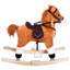 Cheval à bascule en peluche pour enfants