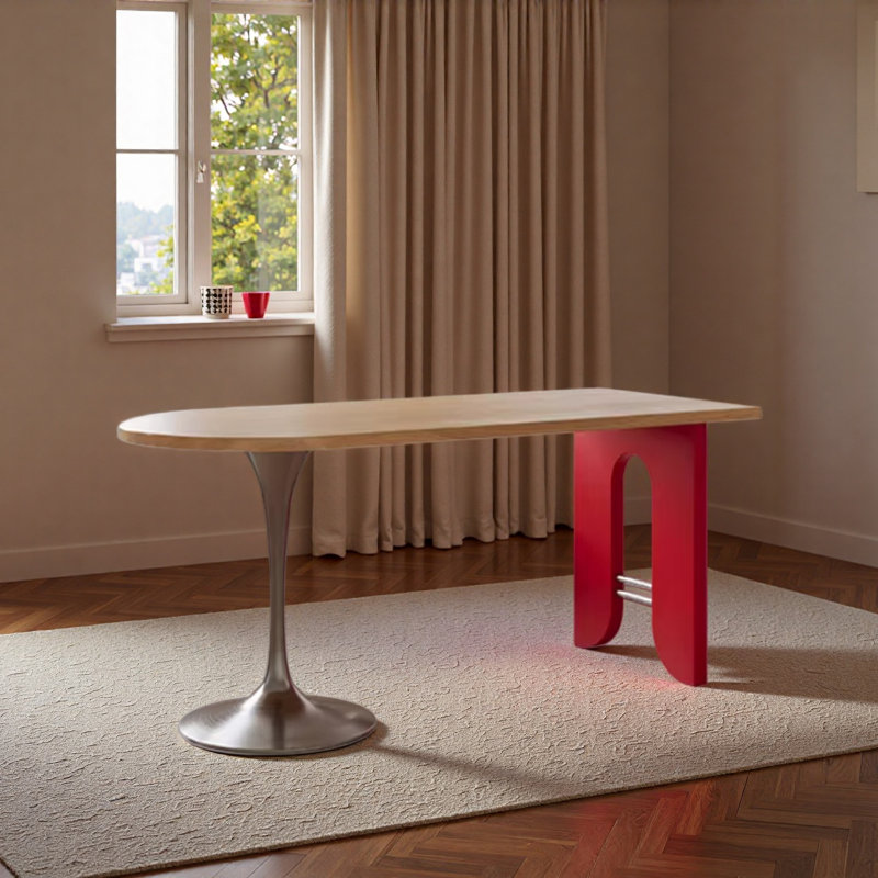 Table Creative Wood, H 29,52 po x L 62,99 po x l 27,55 po