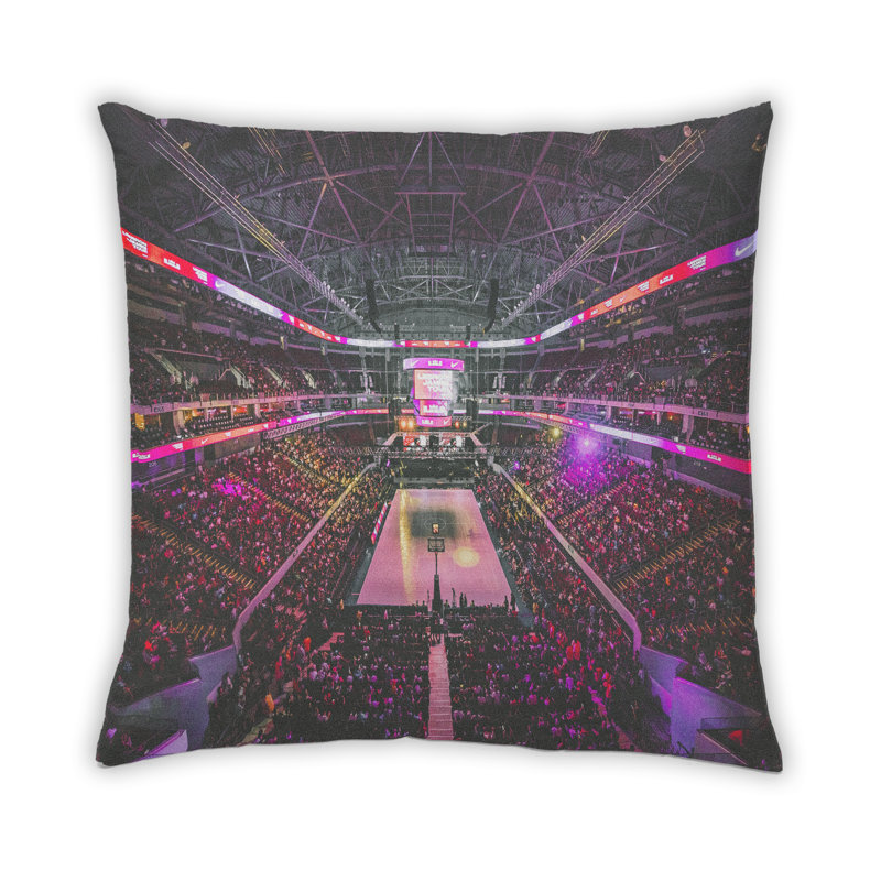 Coussin Sports Basketball 10, Microsuède