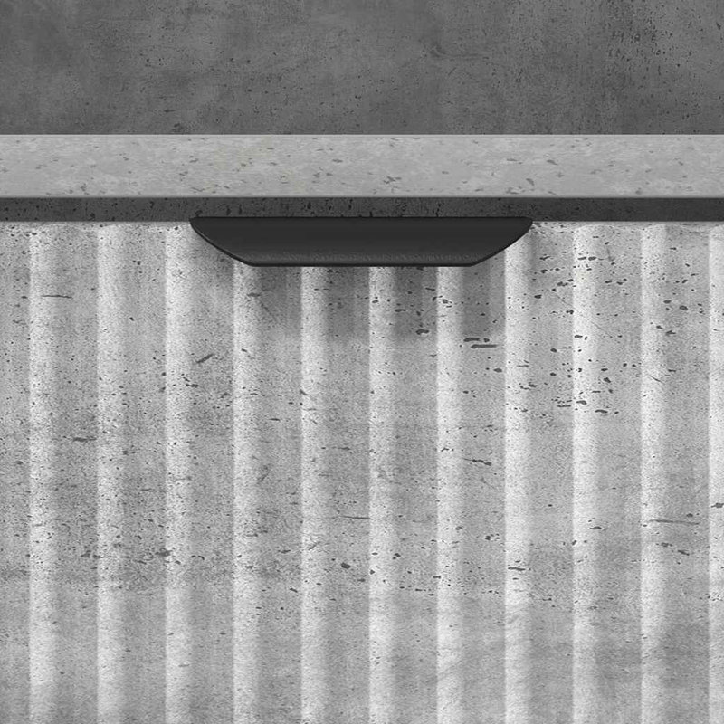 Bedside Table , Concrete Grey