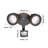 2 - Head LED Hardwired Outdoor Security Flood Light with Motion Sensor