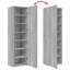 Highboard 50X42.5X185 Cm Engineered Wood-2088998653