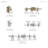 Christiansburg 5 - Light Dimmable Vanity Light-22508594