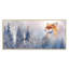 «Mountain Snowy Landscape Fox», impression sur toile-77414922-77414934