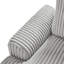 Canapé modulaire surdimensionné de 129 po en forme de U Canapé-lit moderne recouvert de velours côtelé doux avec une chaise longue pour le salon-1710029445