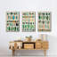 Semi Stack I - Ensemble de 3 reproductions encadrées sur toile-1457850332-1457850343