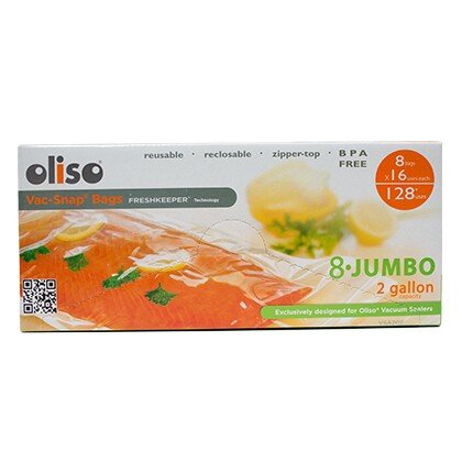 Oliso 1 Gallon Vacuum Sealer Bags & Reviews