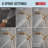 6-Setting PivotPro 3-in-1 Combination Shower Head with High Pressure ProClean Spray Brushed Gold-116423690
