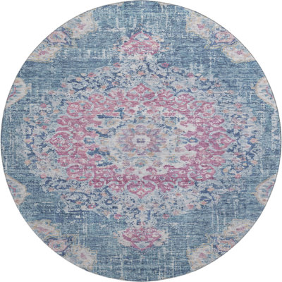 Premium Machine Washable Kelton AMF1236 Global Rug