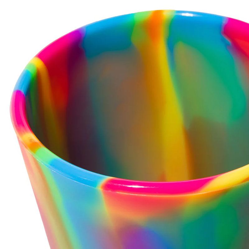 Silipint: Verres à pinte en silicone: paquet de 2 houblons hippies - tasses incassables de 16 oz