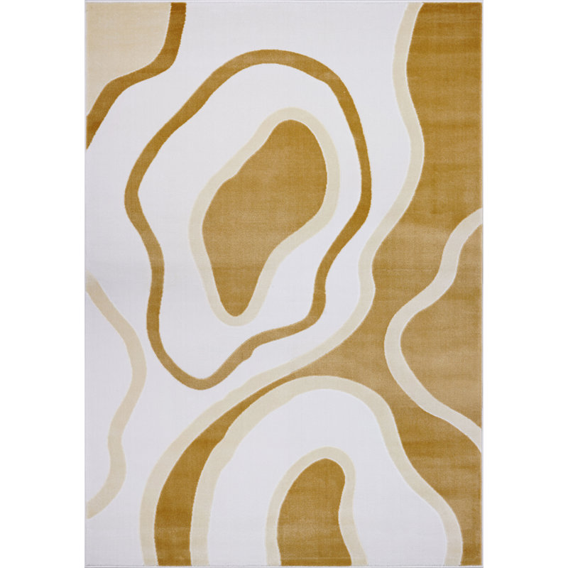 Frison Abstract Indoor Rug, Rectangle 3'11" x 5'7"