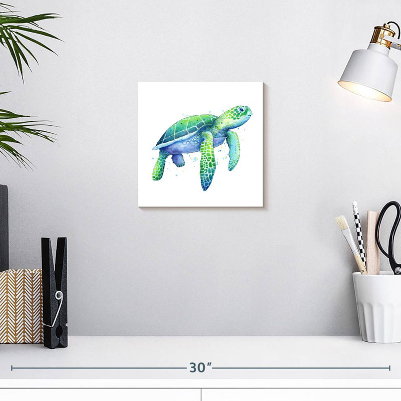 Crowle Sea Turtles, 10" H x 10" W
