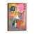 Classic Brown Wood Framed Canvas