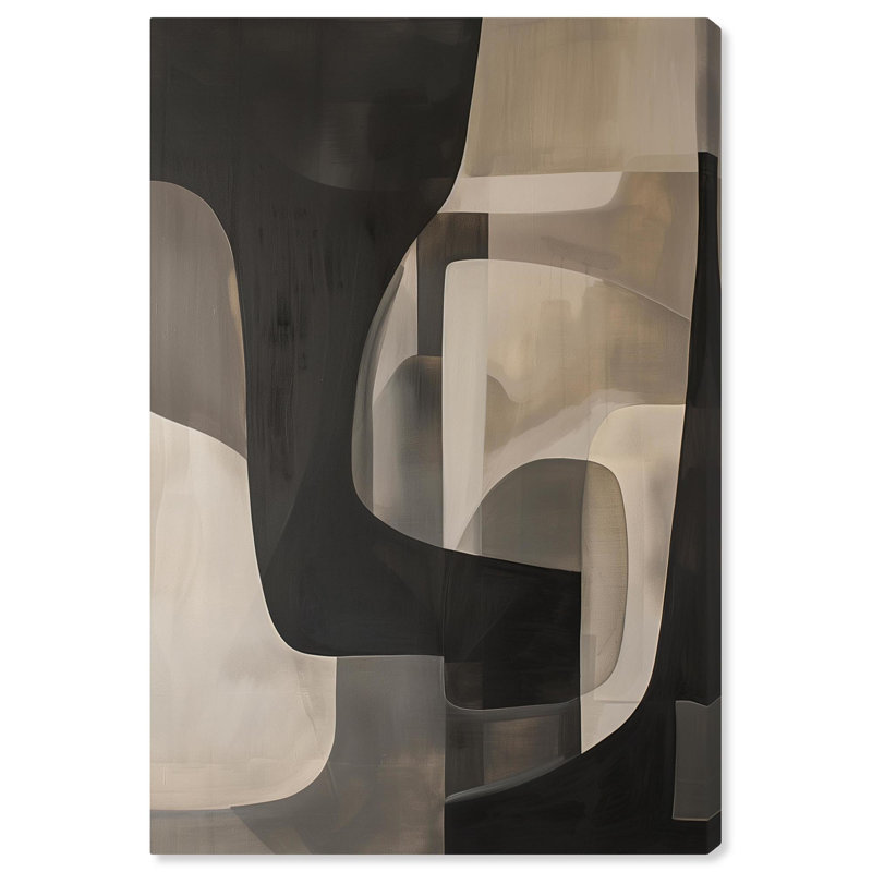 Art Remedy Portal Canvas Modern Neutral Wall Art by Art Remedy