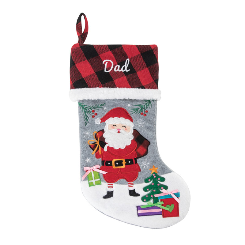Personalized Santa Stocking, Yes