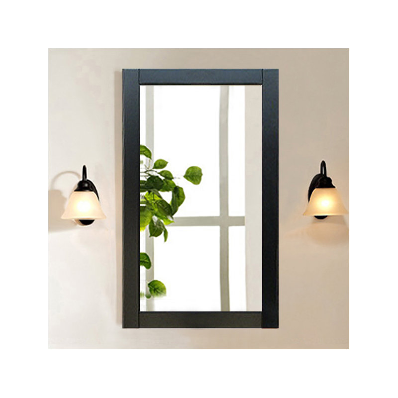 Miroir de meuble-lavabo moderne et contemporain, Espresso