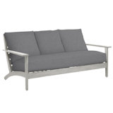 Kennebunkport 86" Wide Outdoor Patio Sofa with Cushions