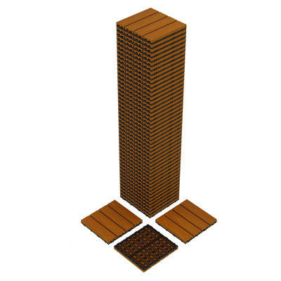Carreaux de terrasse en composite imperméable et imperméable à l'eau, plancher de patio intérieur et extérieur pour balcon et bord de piscine